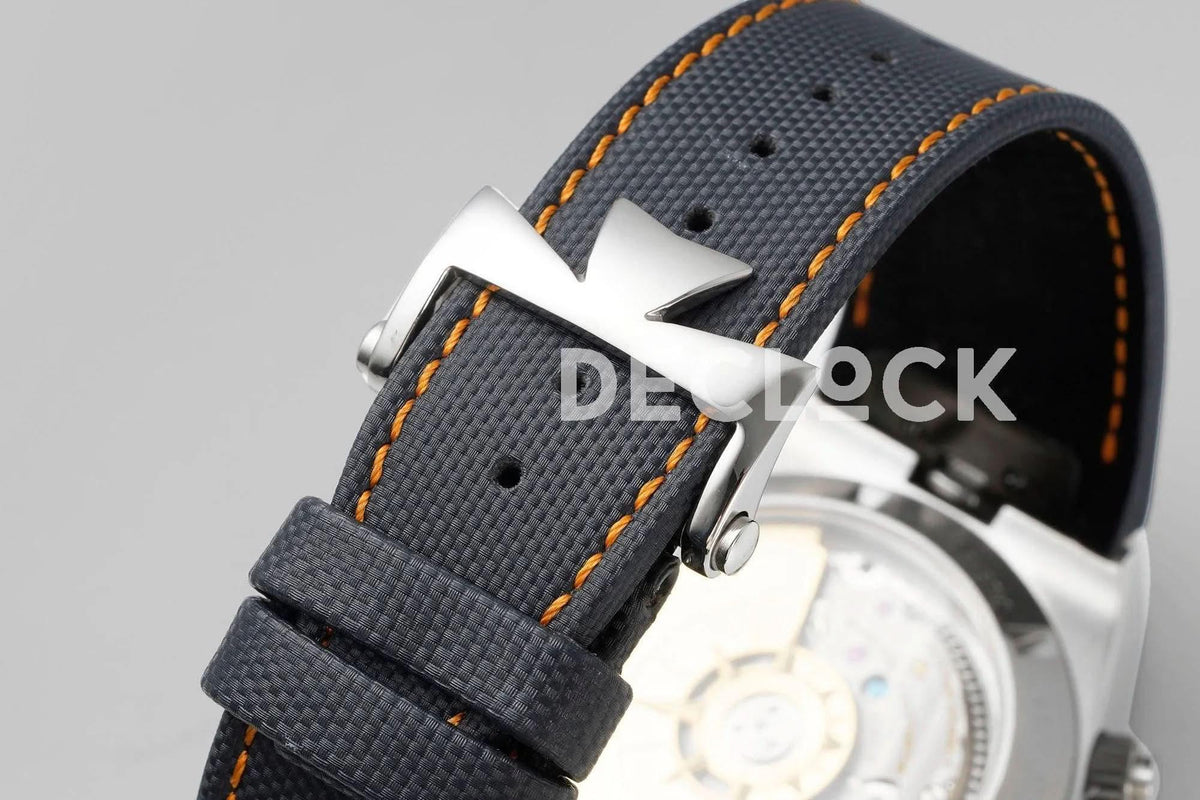 Replica Vacheron Constantin Overseas Chronograph Gray Dial in Nylon Strap |  Declock.