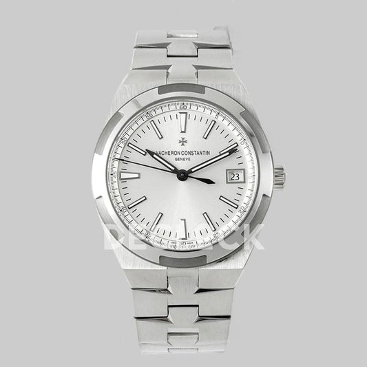 Replica Vacheron Constantin Overseas White Dial on Steel | Declock.