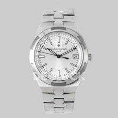 Replica Vacheron Constantin Overseas White Dial on Steel