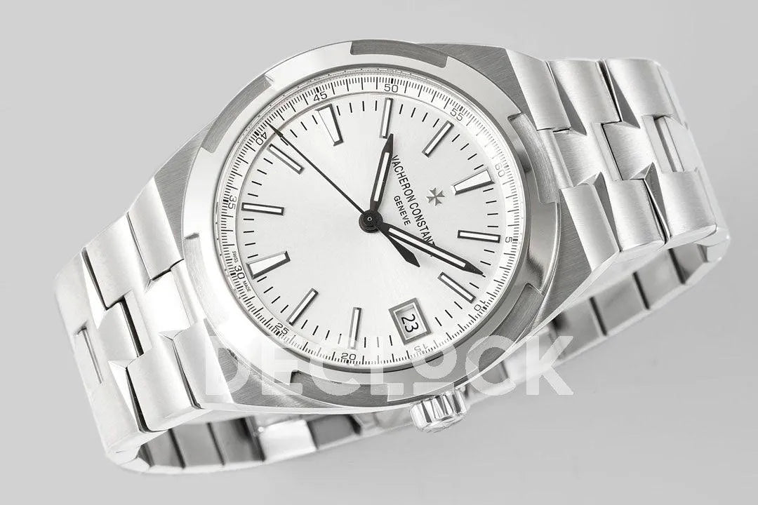 Replica Vacheron Constantin Overseas White Dial on Steel