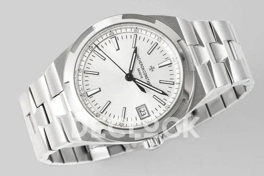 Replica Vacheron Constantin Overseas White Dial on Steel |  Declock.