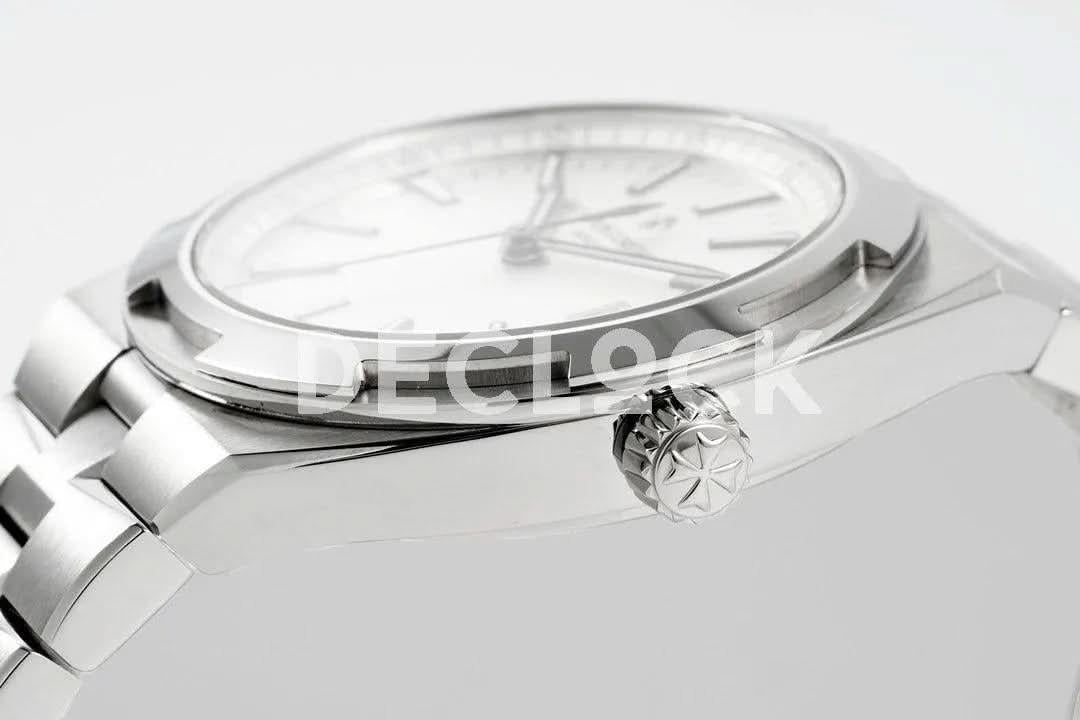 Replica Vacheron Constantin Overseas White Dial on Steel |  Declock.