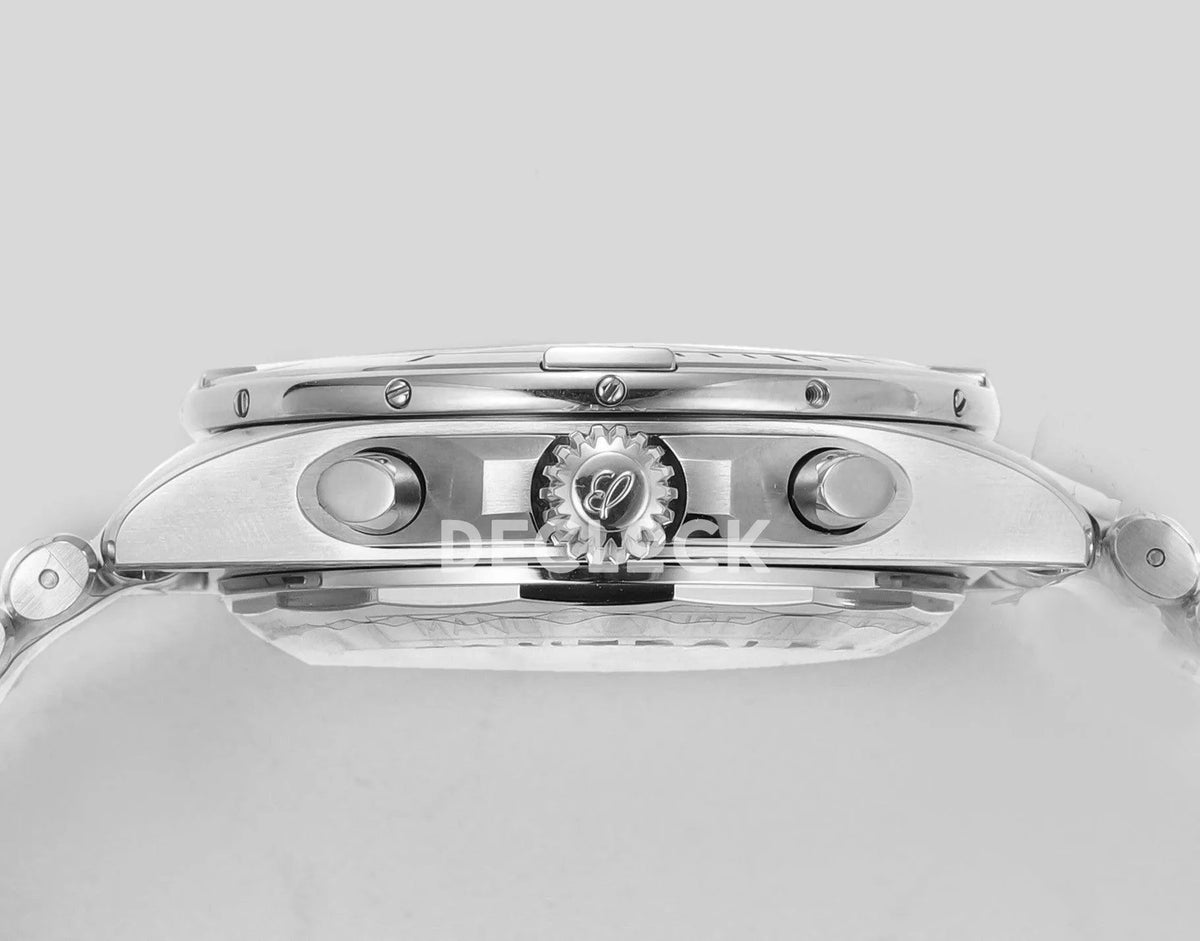Replica Breitling Chronomat B01 Steel in Silver Dial