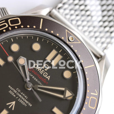 Replica Omega Seamaster 300 “No Time to Die” on SS Mesh Bracelet
