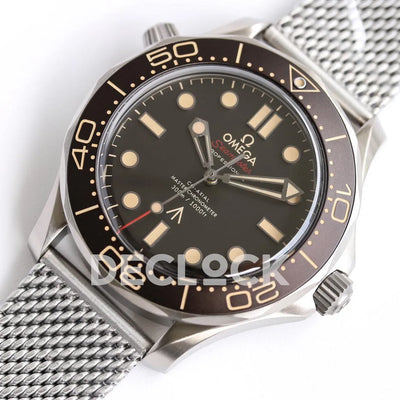 Replica Omega Seamaster 300 “No Time to Die” on SS Mesh Bracelet