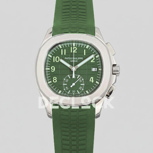 Aquanaut 5968G-010 Green Dial Steel