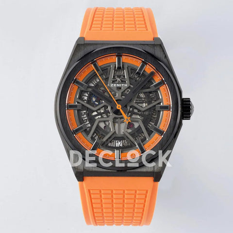 Zenith defy outlet orange