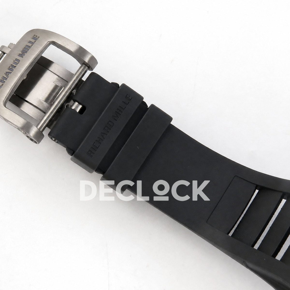 Richard Mille  RM035-01 White NTPT Skeleton Dial on Black Rubber Strap RMAL3 Super Clone Free Sprung