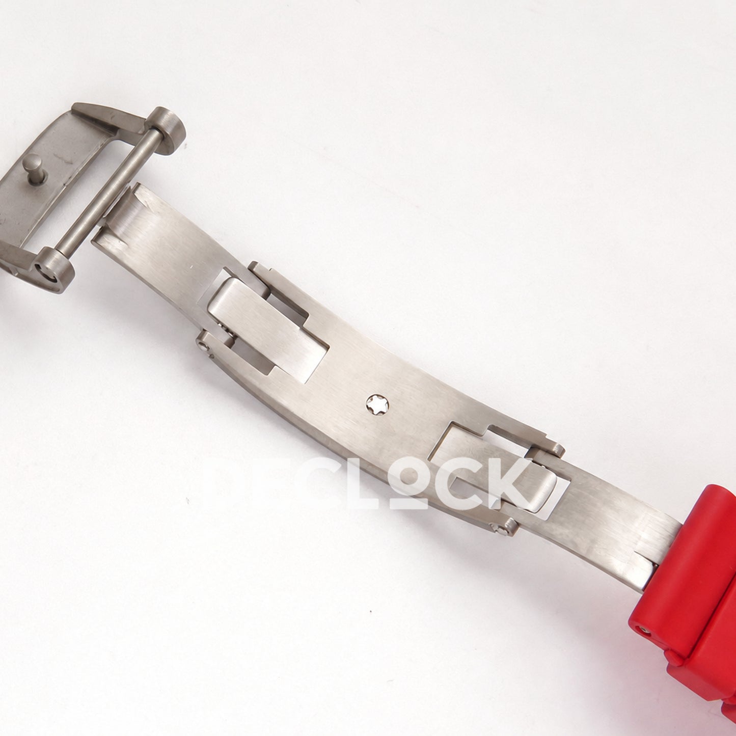 RM035-02 NTPT 1:1 Best Edition Skeleton Dial on Red Rubber Strap RMAL1 Super Clone (Free Sprung)