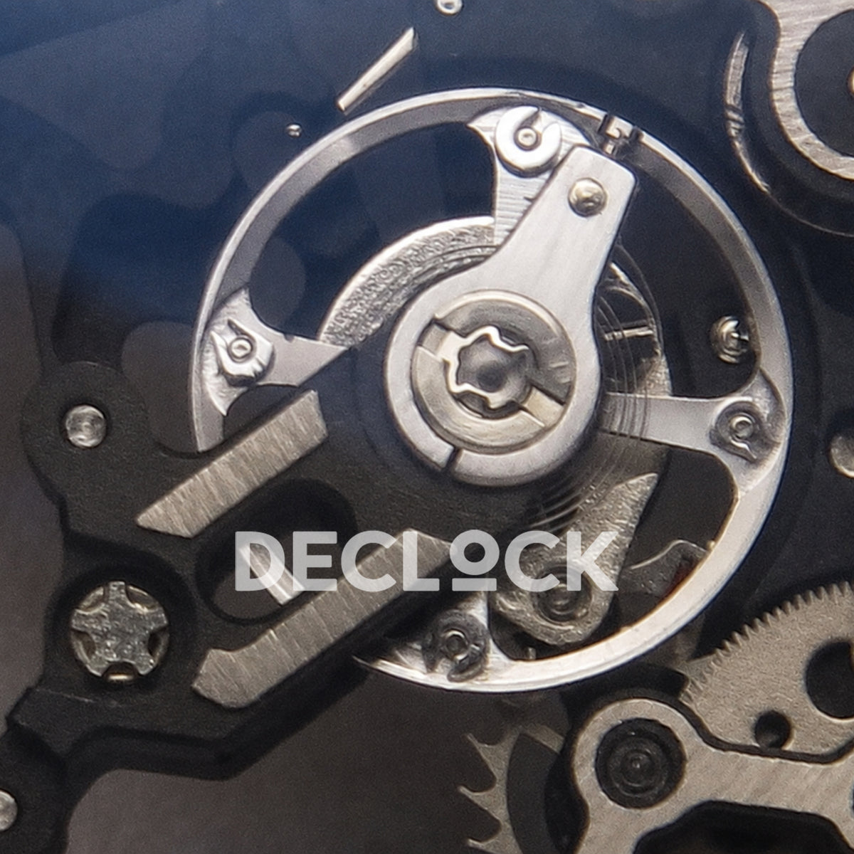 Richard Mille RM035 Americas RG Skeleton Dial on Black Rubber Strap RMUL1 Super Clone (Free Sprung)