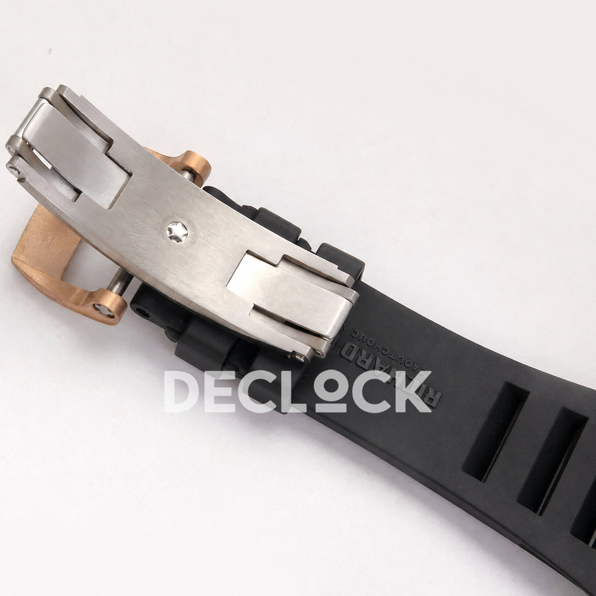 Richard Mille RM035 Americas RG Skeleton Dial on Black Rubber Strap RMUL1 Super Clone (Free Sprung)