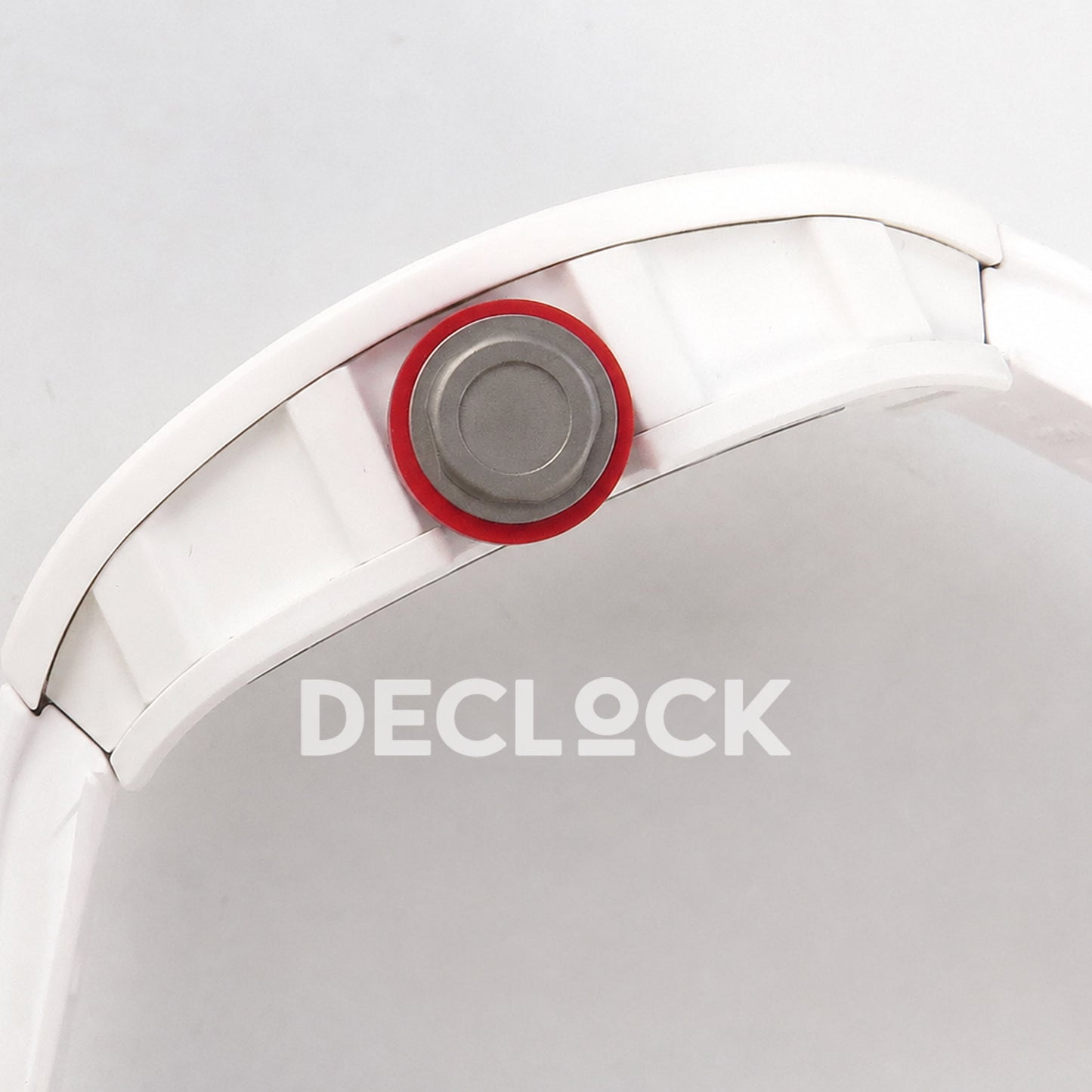Richard Mille RM055 White Ceramic Red A9F RMUL2 Free Sprung Replica