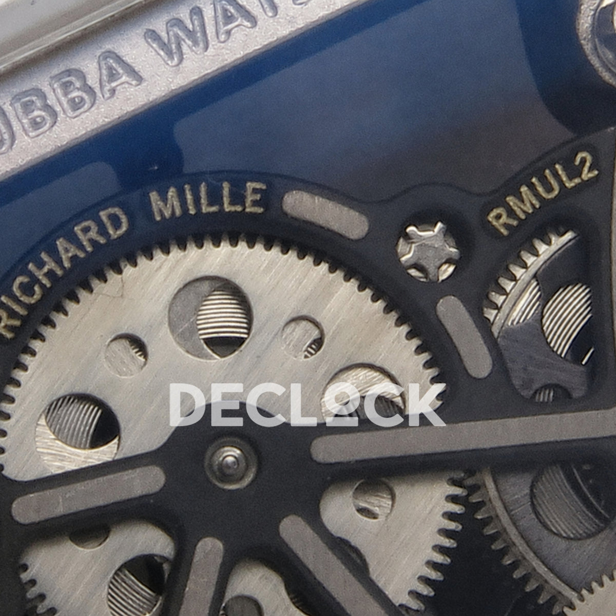 Richard Mille RM055 White Ceramic Edition Skeleton Dial on White Rubber Strap RMUL2 Super Clone