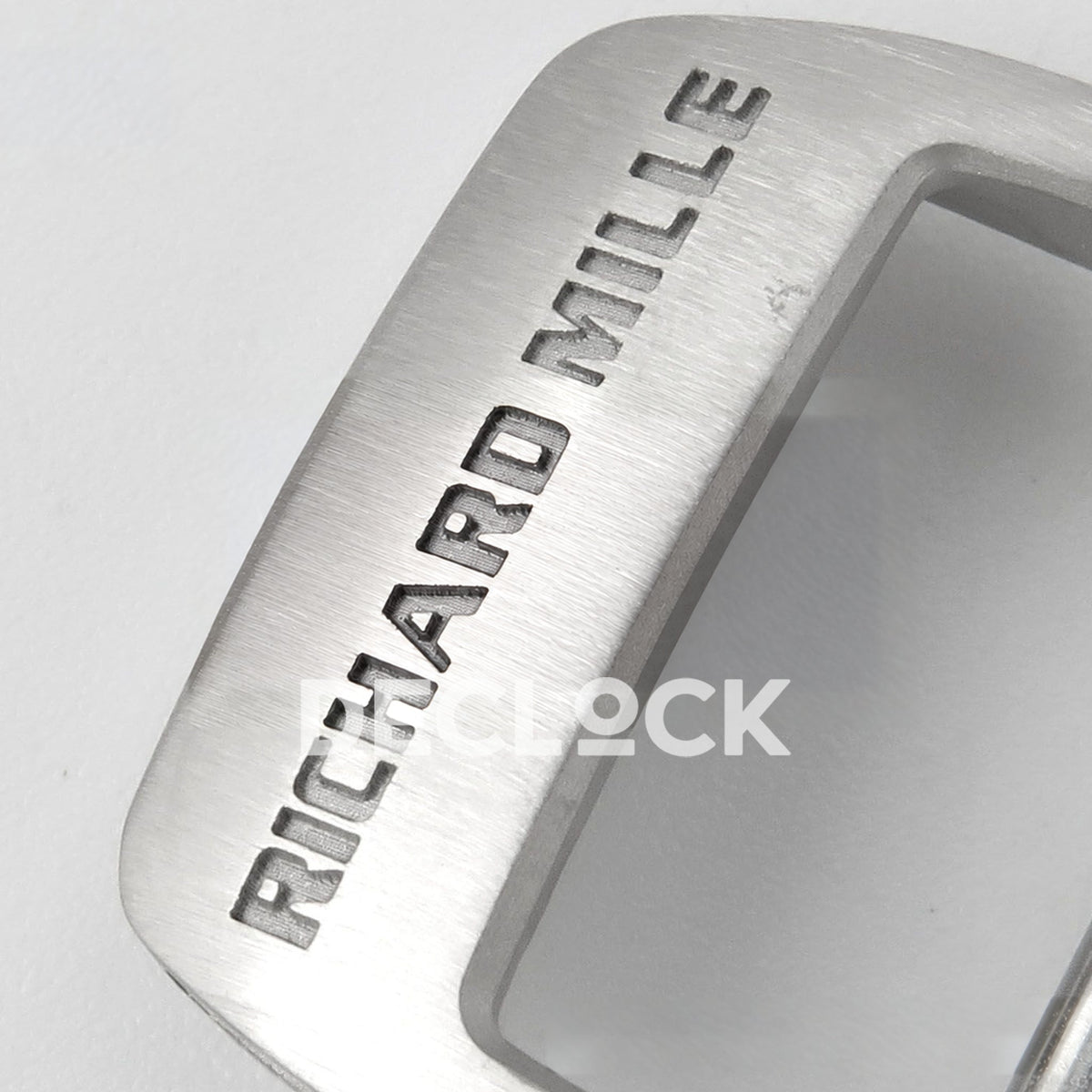 Richard Mille RM07-01 Grooved Gem Bezel Steel Red Dial Red Rubber ZF CRMA2 replica - clasp brand engraving