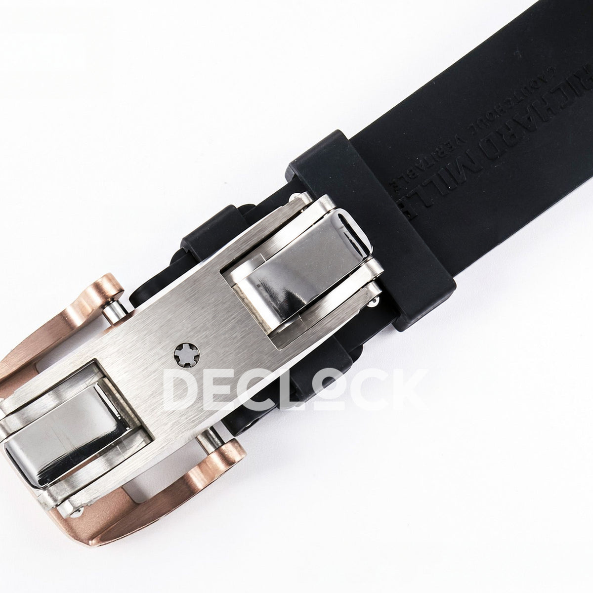 Richard Mille RM07-01 Black Ceramic Gem-Set Black Dial EF CRMA2 replica - clasp underside