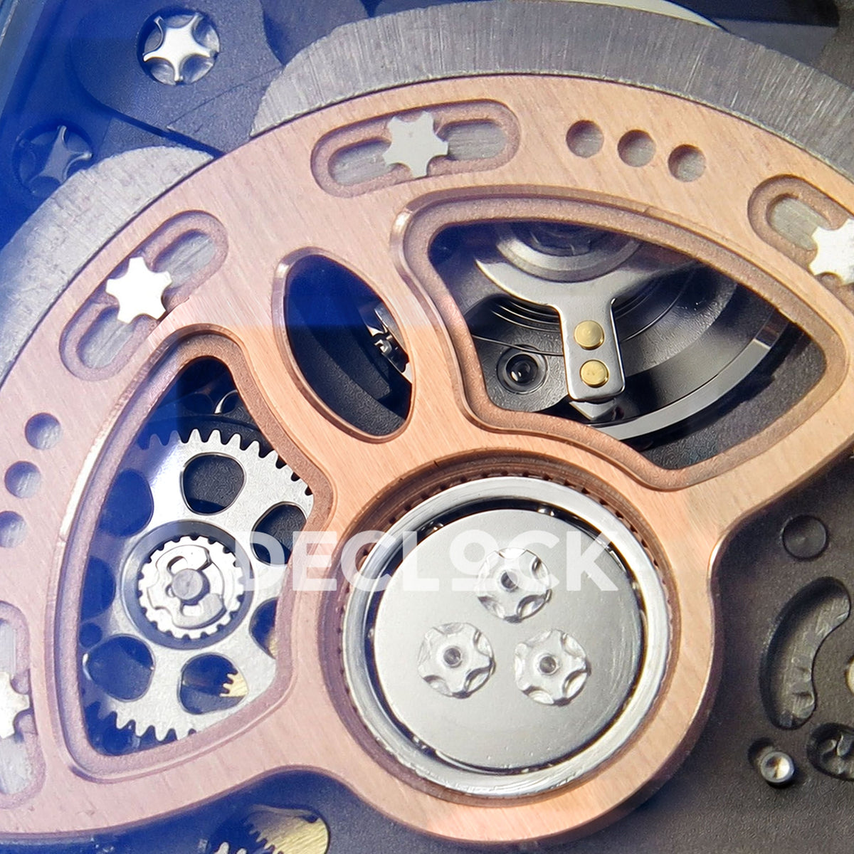 Richard Mille RM07-01 Black Ceramic Gem-Set Black Dial ZF CRMA2 replica - rotor detail