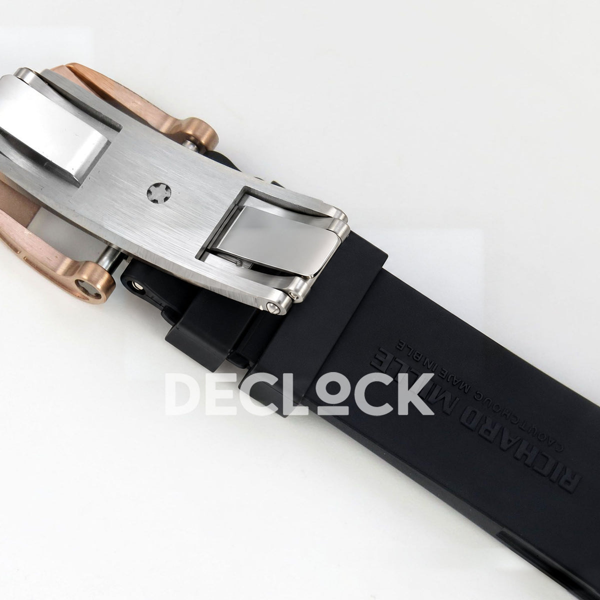 Richard Mille RM07-01 Black Ceramic Gem-Set Black Dial ZF CRMA2 replica - clasp underside