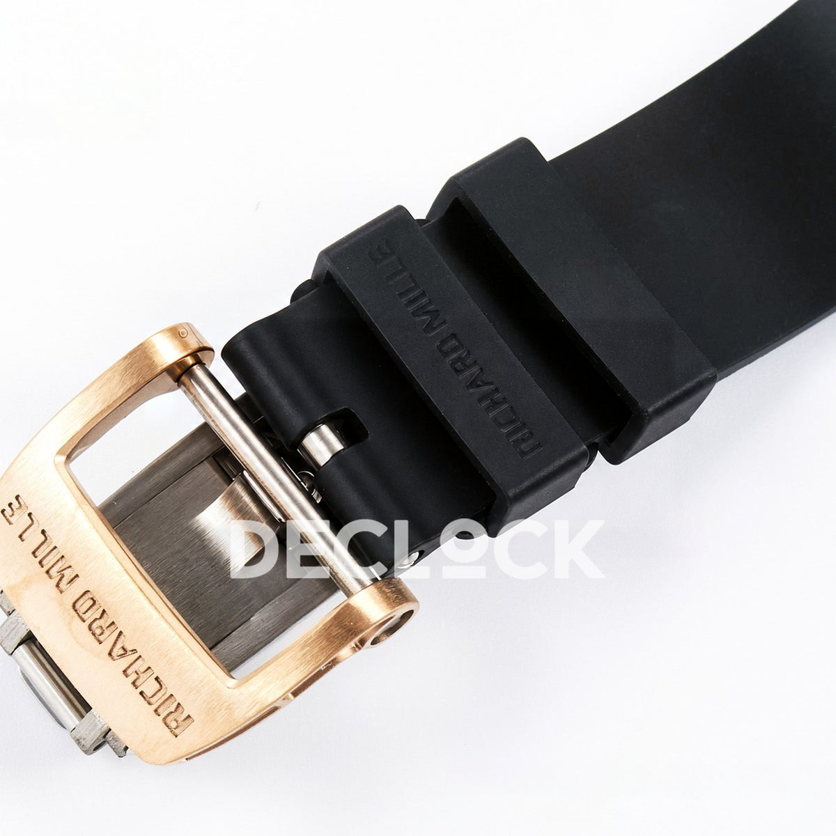Richard Mille RM07-01 Black Ceramic Gem-Set Red Dial EF CRMA2 replica - deployant clasp