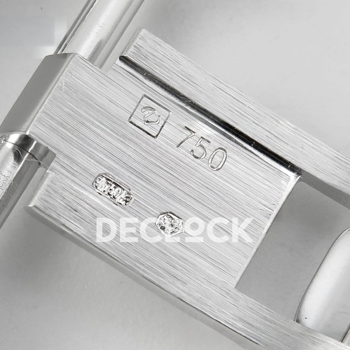 Richard Mille RM07-01 Full Pave Steel White MOP Dial White Rubber ZF CRMA2 replica - clasp hallmarks