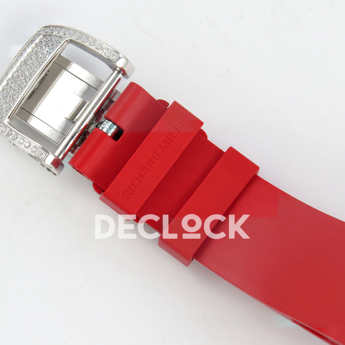 Richard Mille RM07-01 Snow Set Steel Red Dial Red Rubber ZF CRMA2 replica - deployant clasp