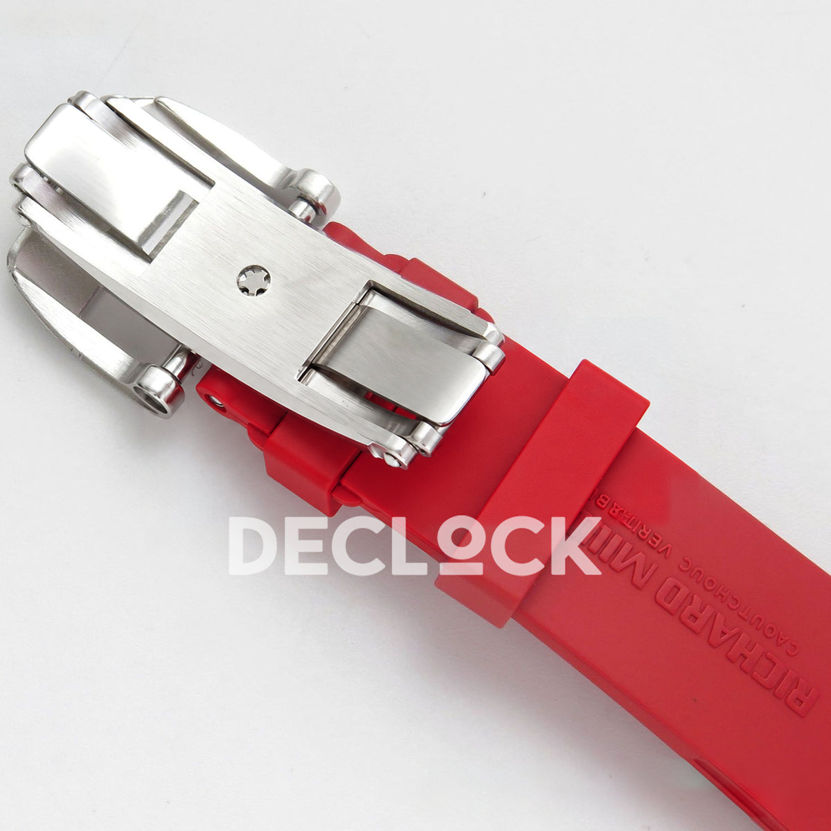 Richard Mille RM07-01 Snow Set Steel Red Dial Red Rubber ZF CRMA2 replica - clasp underside
