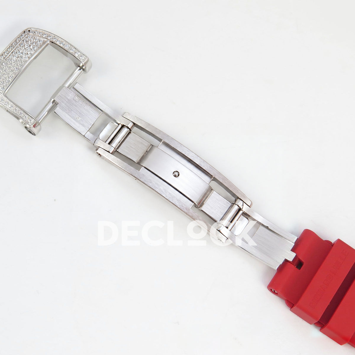Richard Mille RM07-01 Snow Set Steel Red Dial Red Rubber ZF CRMA2 replica - open clasp