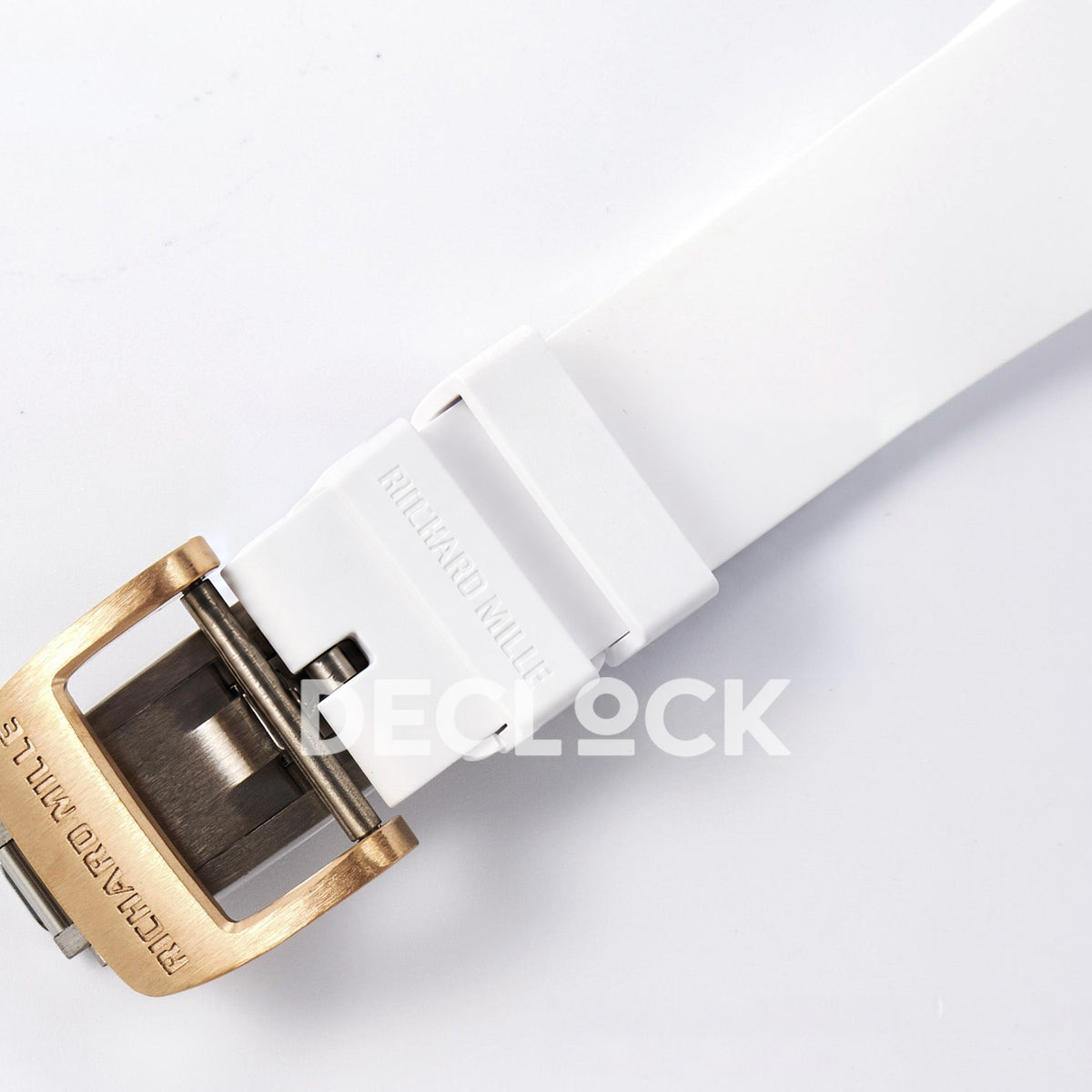 Richard Mille RM07-01 White Ceramic Gem-Set Black Dial EF CRMA2 replica - deployant clasp
