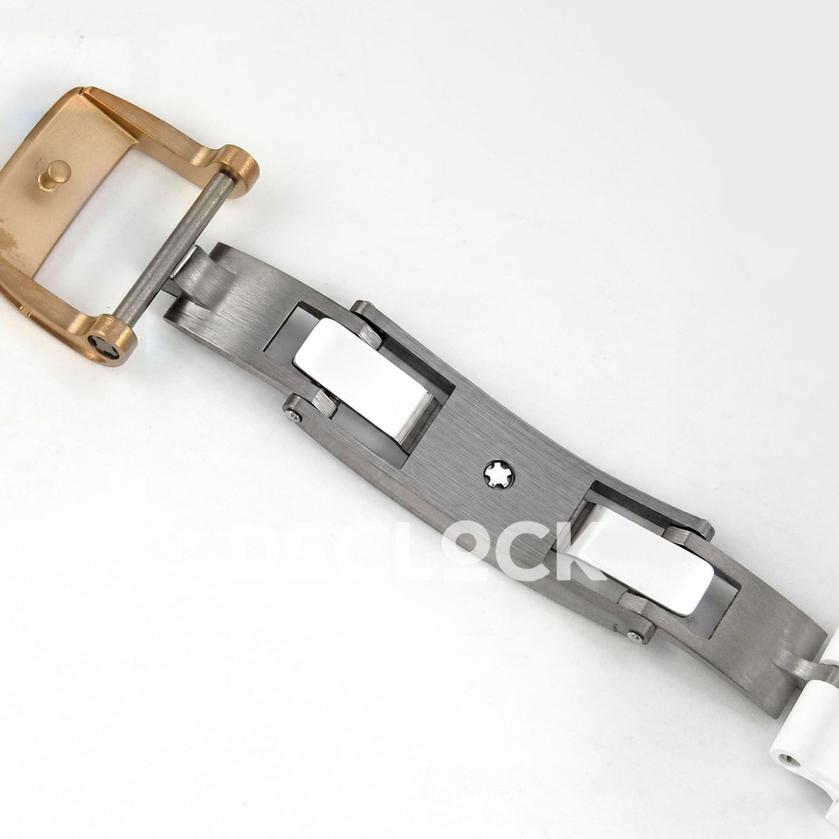 Richard Mille RM07-01 White Ceramic Gem-Set Red Dial ZF CRMA2 replica - clasp open underside