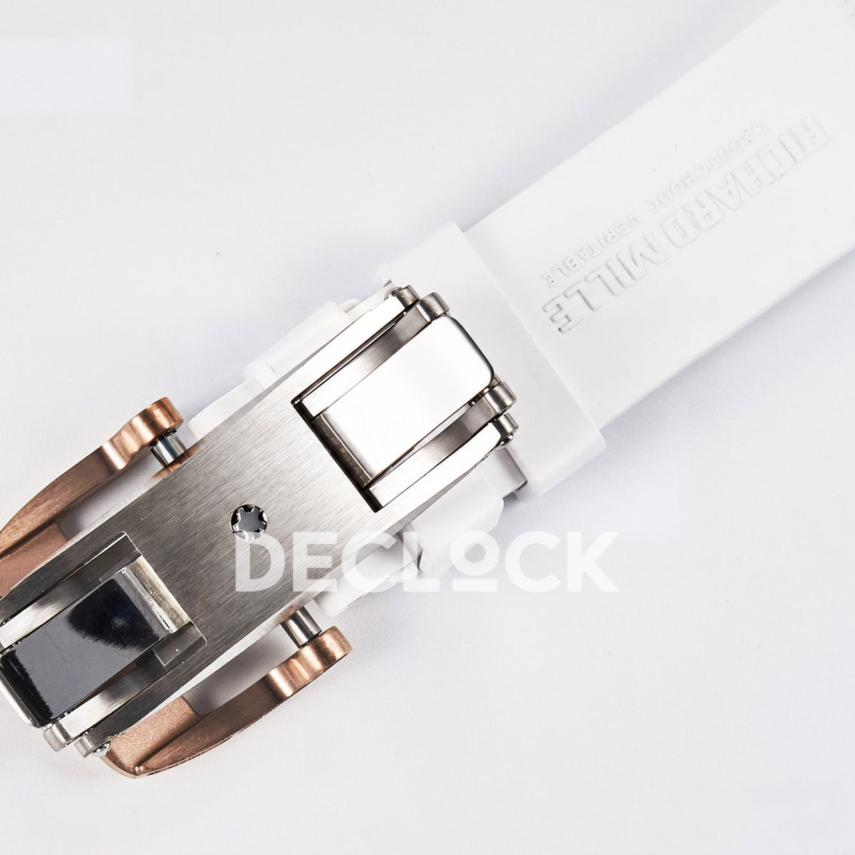 Richard Mille RM07-01 White Ceramic Gem-Set White Dial EF CRMA2 replica - clasp underside