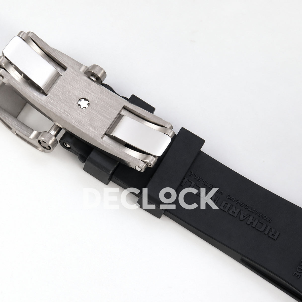 Richard Mille RM07-01 ZF black NTPT blue skeleton dial CRMA2 — clasp back