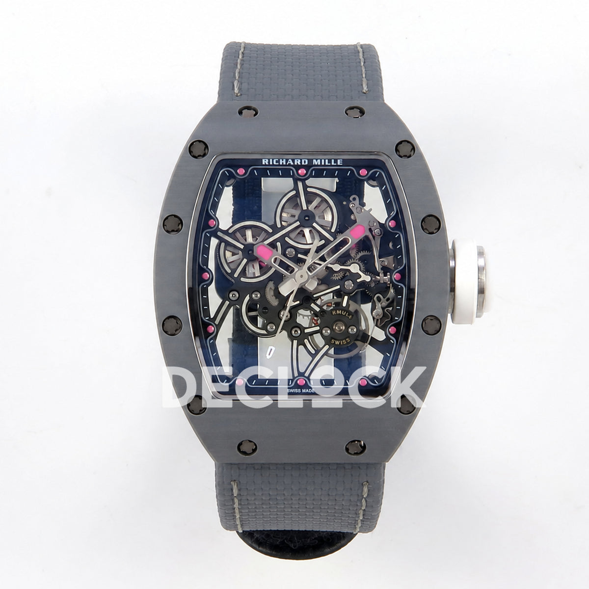 Richard Mille RM55-01 TZ Gray NTPT Titanium RMUL4 Super Clone — front view