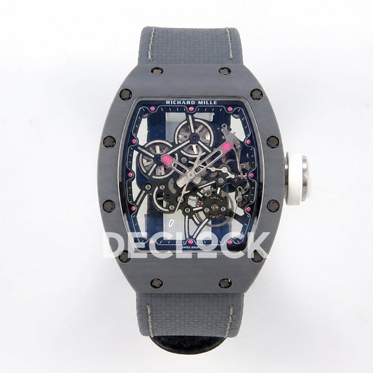 Richard Mille RM55-01 TZ Gray NTPT Titanium RMUL4 Super Clone — front view