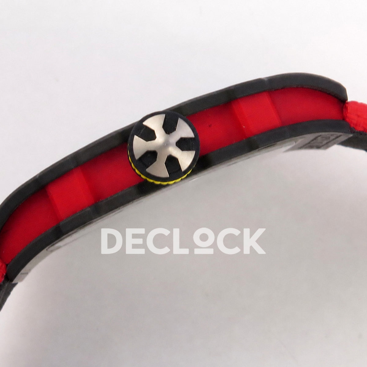 Richard Mille RM67-02 Black NTPT Alexander Black/Red/Yellow Skeleton Dial CRMA7 Super Clone