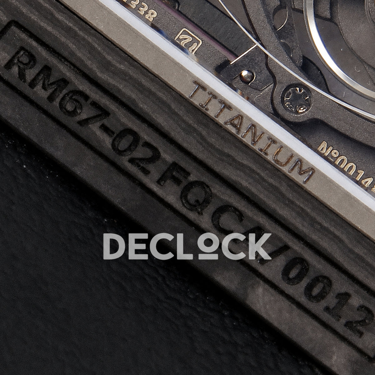 Richard Mille RM67-02 Black NTPT Alexander Black/Red/Yellow Skeleton Dial CRMA7 Super Clone