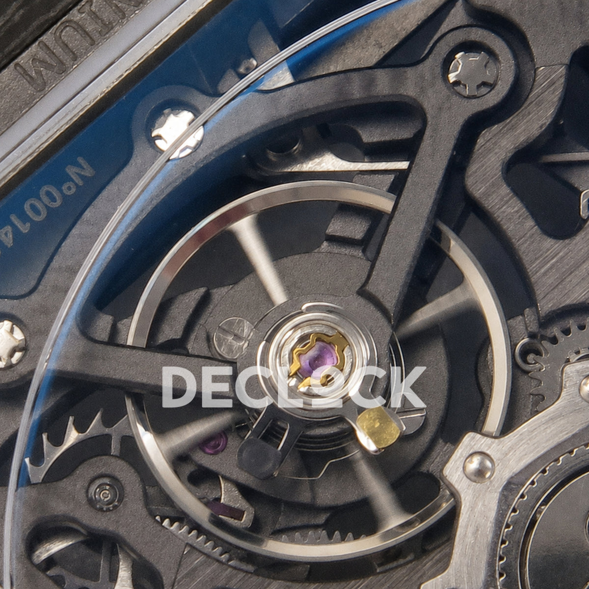 Richard Mille RM67-02 Black NTPT UAE Green/Red/Black Skeleton Dial CRMA7 Super Clone