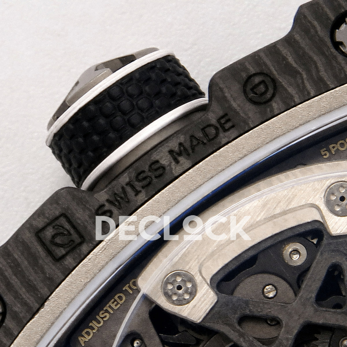 Richard Mille RM67-02 Black NTPT UAE Green/Red/Black Skeleton Dial CRMA7 Super Clone