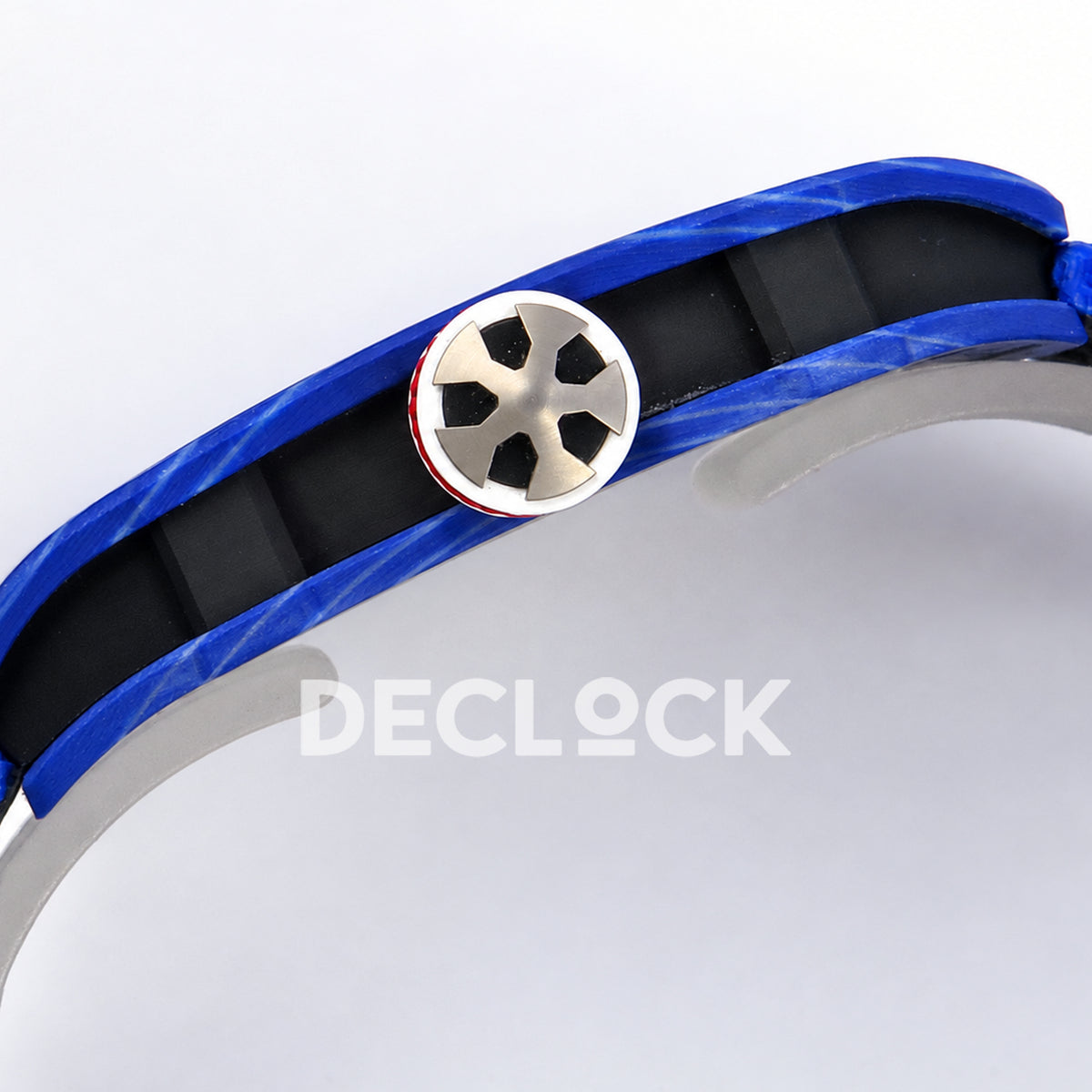 Richard Mille RM67-02 RICH Maker blue NTPT Fernando Alonso CRMA7 — crown profile