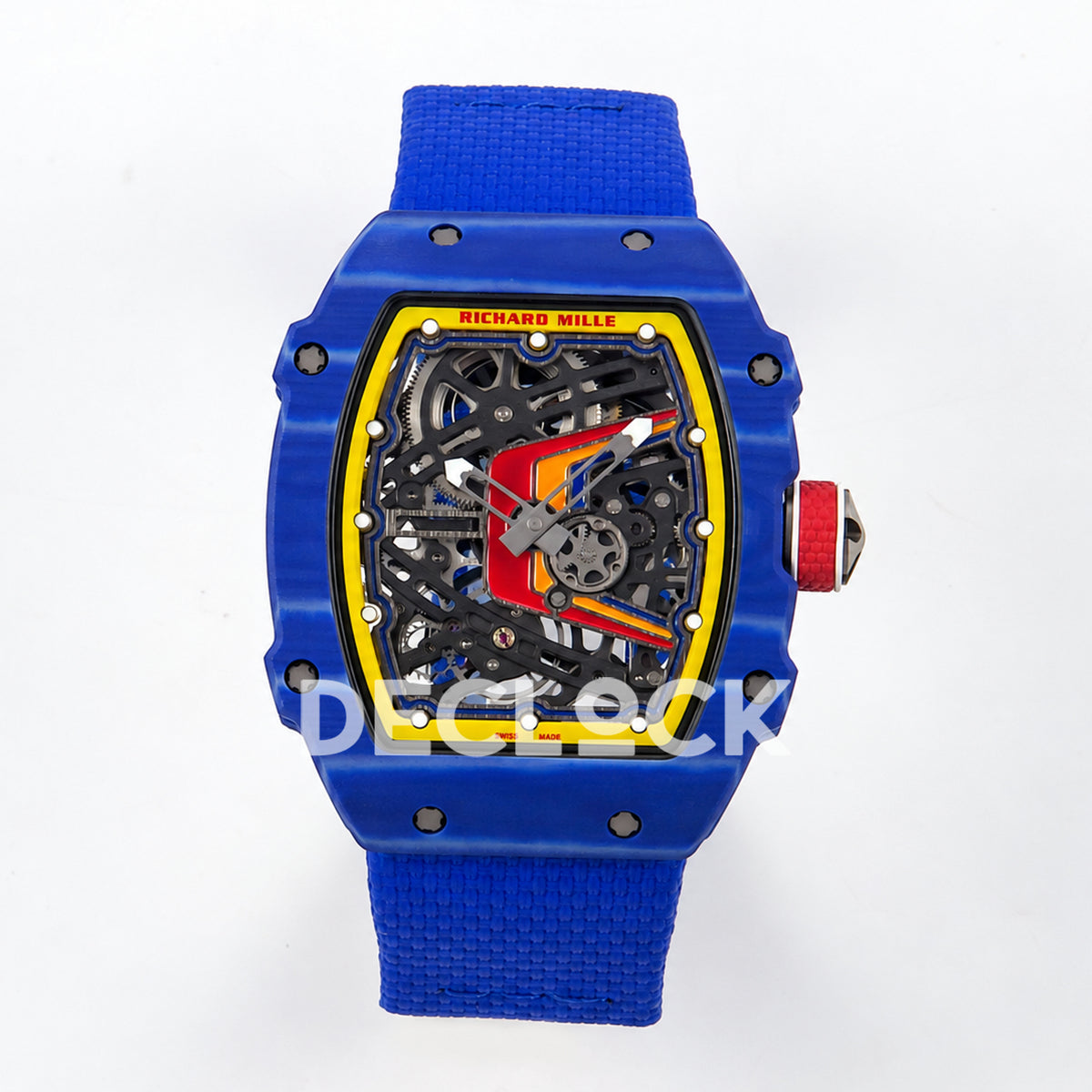 Richard Mille RM67-02 RICH Maker blue NTPT Fernando Alonso CRMA7 — front