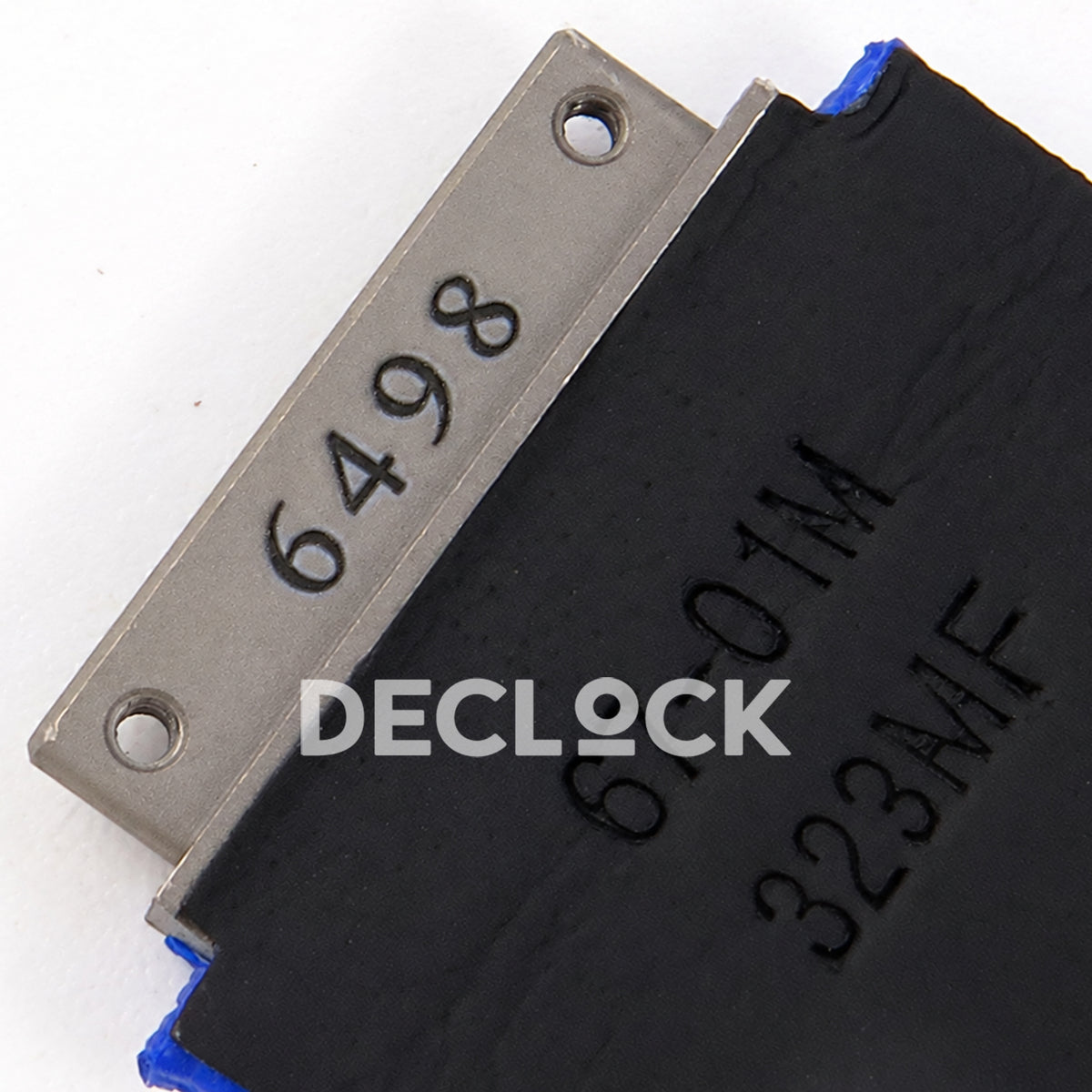 Richard Mille RM67-02 RICH Maker blue NTPT Fernando Alonso CRMA7 — strap attachment detail