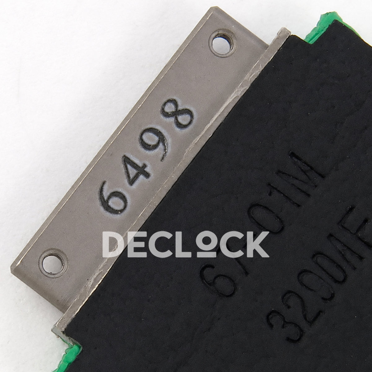 Richard Mille RM67-02 RICH Maker green NTPT Wayde Van Niekerk CRMA7 — strap attachment detail