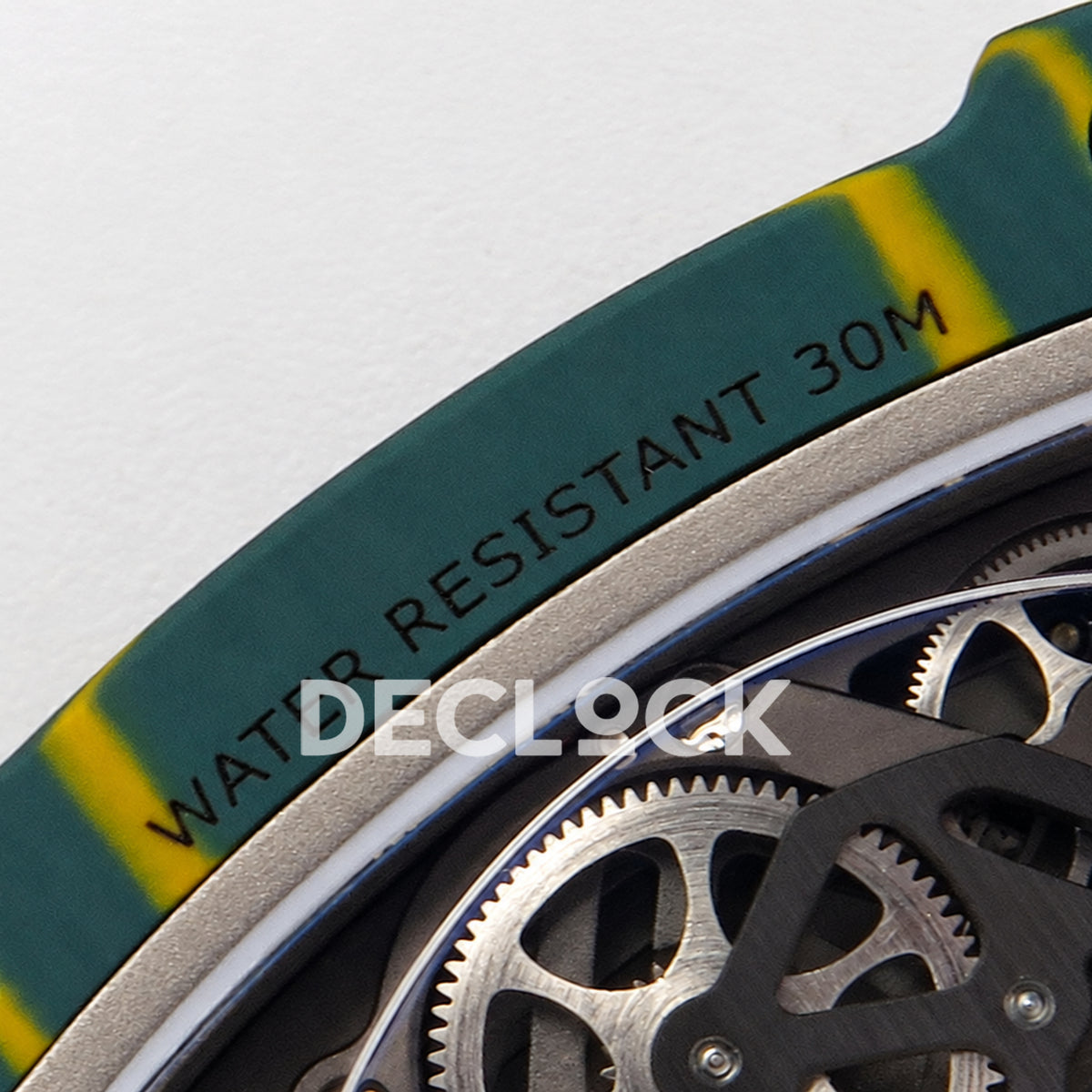 Richard Mille RM67-02 RICH Maker green NTPT Wayde Van Niekerk CRMA7 — water resistance engraving