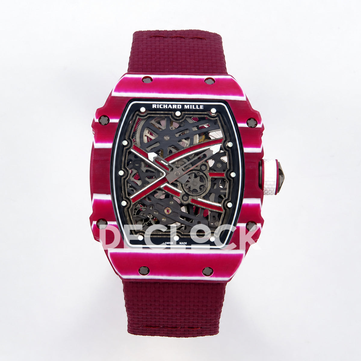 Richard Mille RM67-02 RICH Maker purple NTPT Mutaz skeleton CRMA7 — front