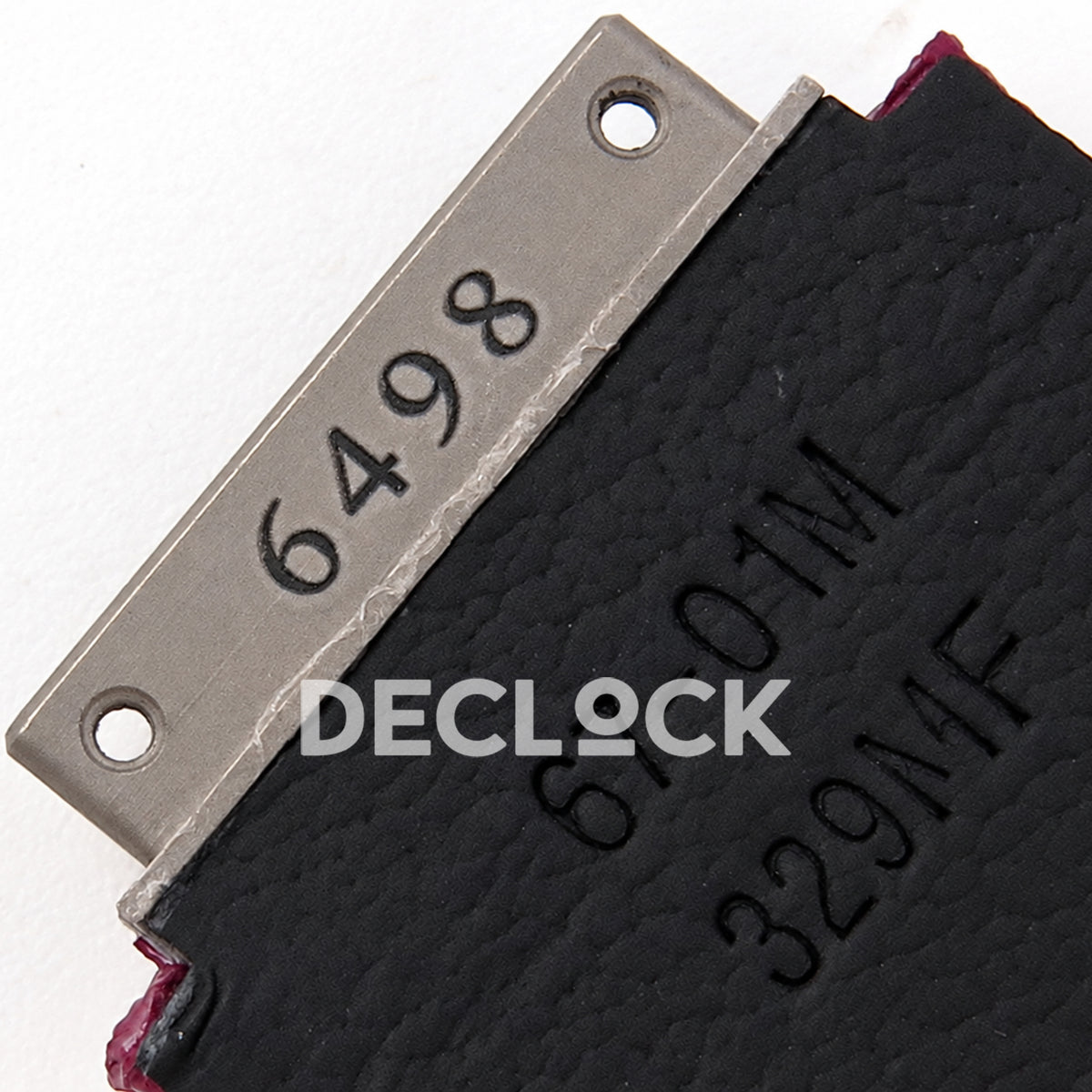 Richard Mille RM67-02 RICH Maker purple NTPT Mutaz skeleton CRMA7 — strap attachment