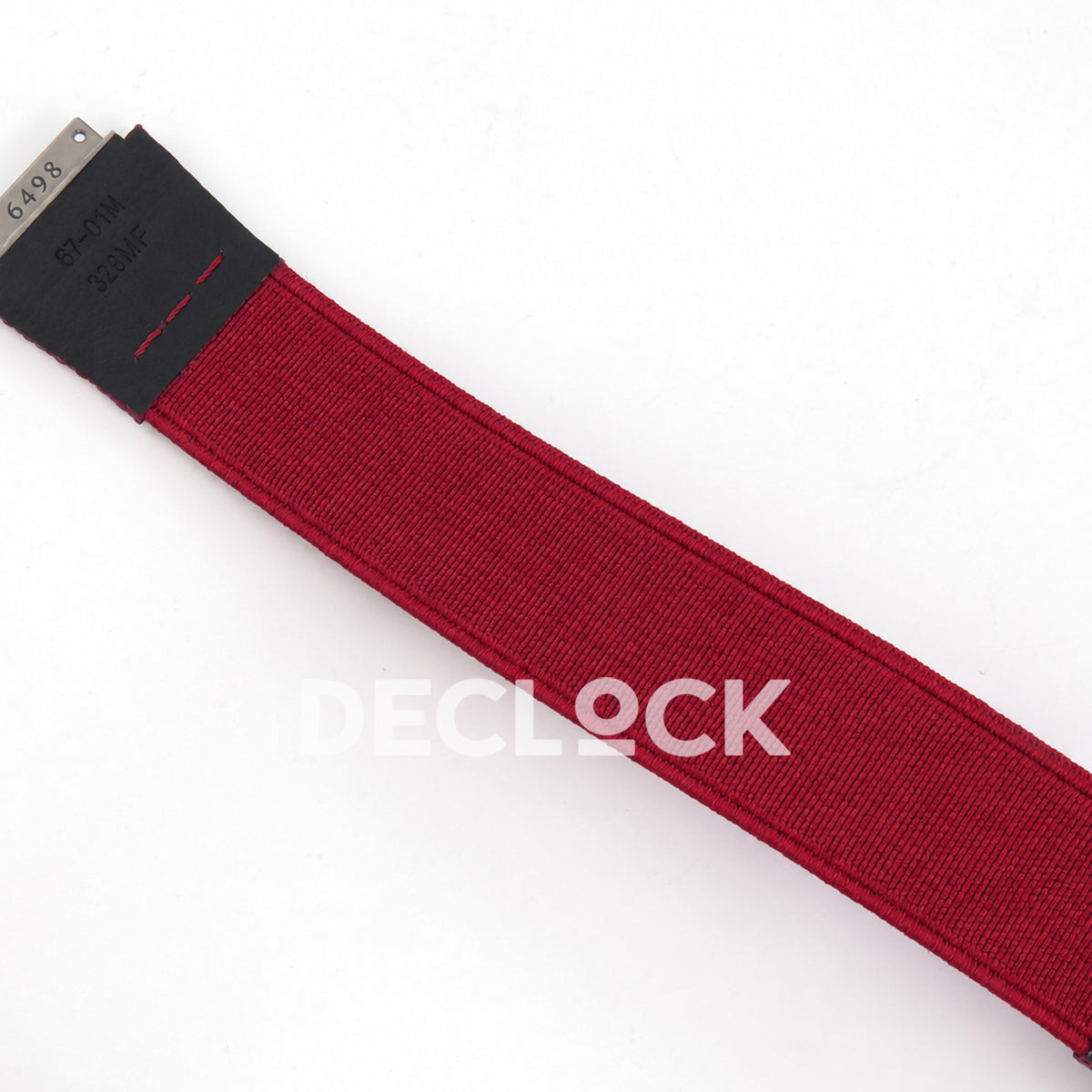 Richard Mille RM67-02 RICH Maker purple NTPT Mutaz skeleton CRMA7 — strap underside