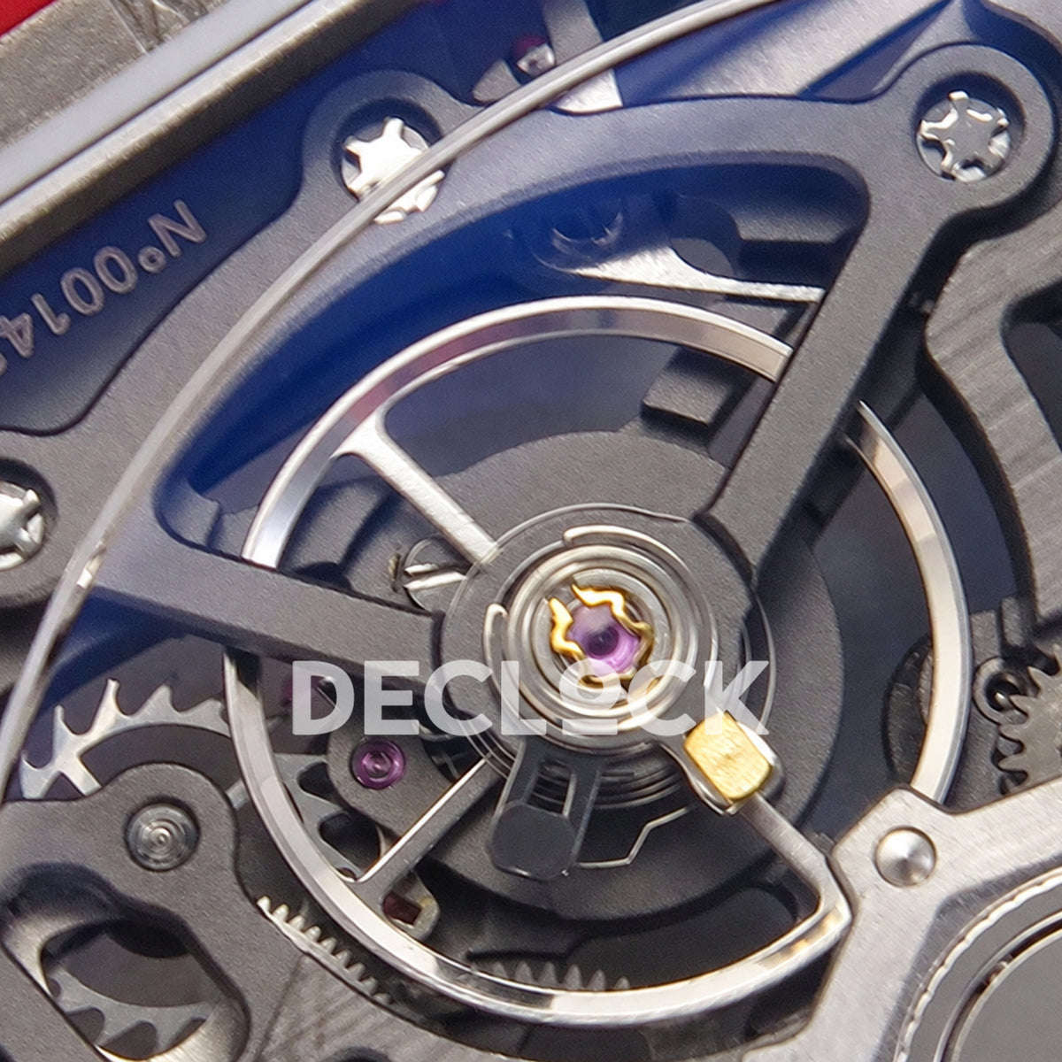 Richard Mille RM67-02 RICH Maker red NTPT skeleton CRMA7 — balance detail