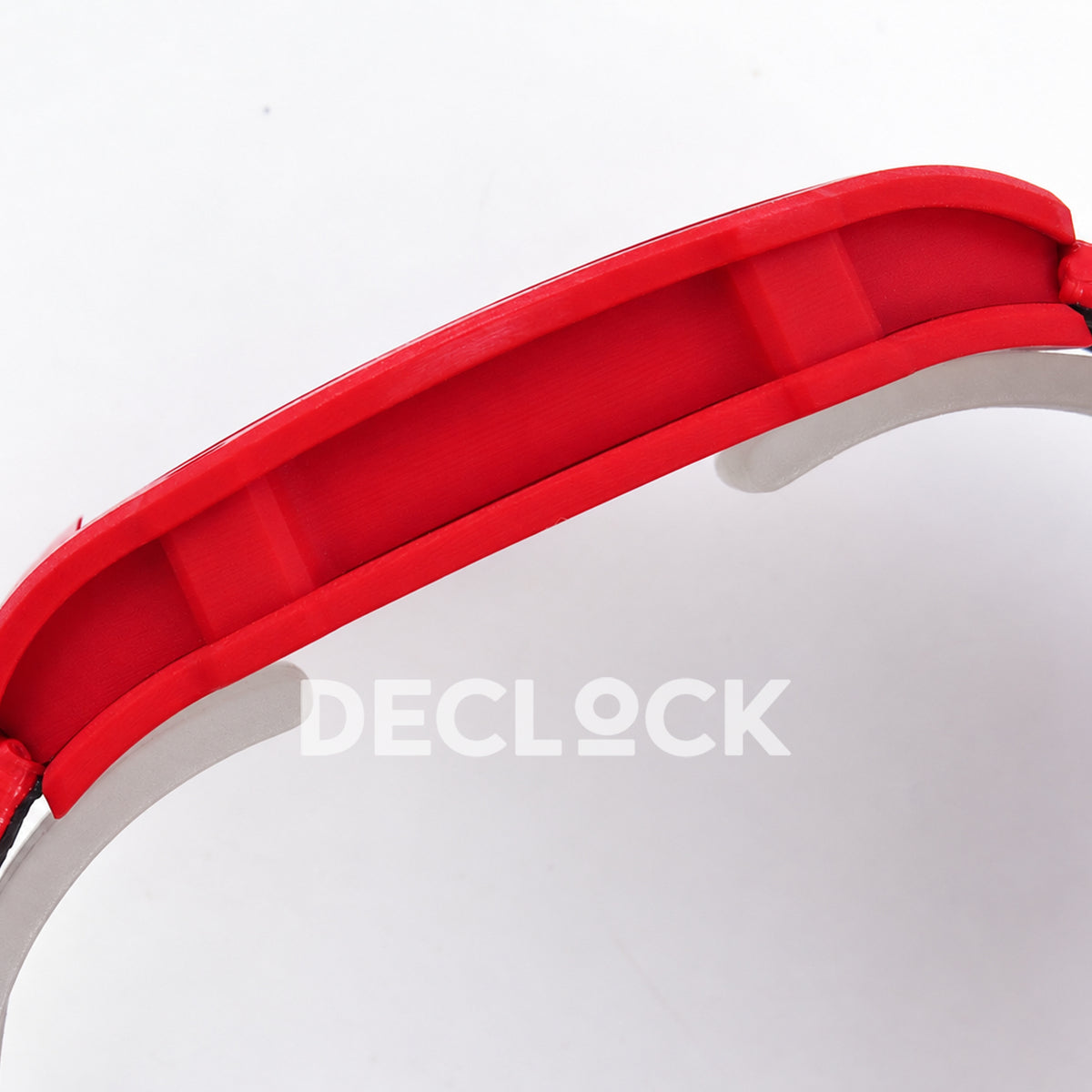 Richard Mille RM67-02 RICH Maker red NTPT skeleton CRMA7 — case profile