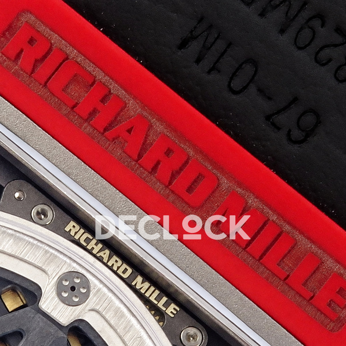 Richard Mille RM67-02 RICH Maker red NTPT skeleton CRMA7 — caseback brand