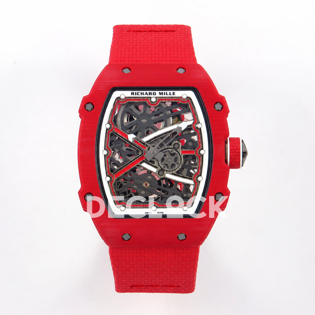 Richard Mille RM67-02 RICH Maker red NTPT skeleton CRMA7 — front
