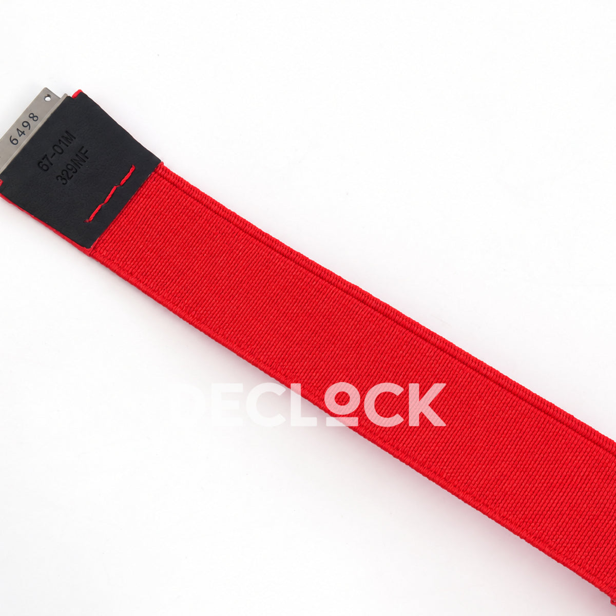Richard Mille RM67-02 RICH Maker red NTPT skeleton CRMA7 — strap underside
