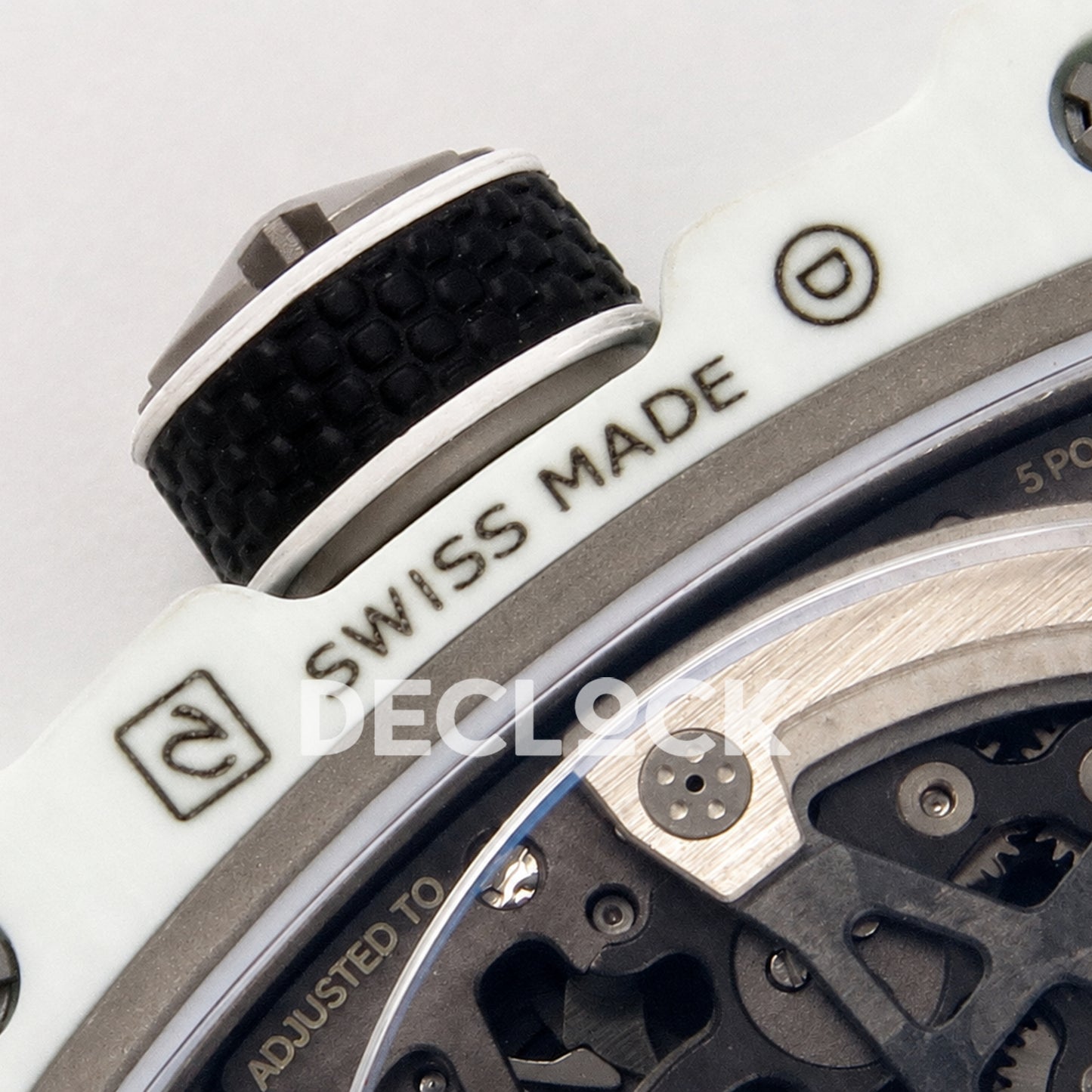 Richard Mille RM67-02 White NTPT UAE Green/Red/Black Skeleton Dial CRMA7 Super Clone